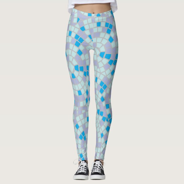 Cercle Carreaux Leggings (Devant)