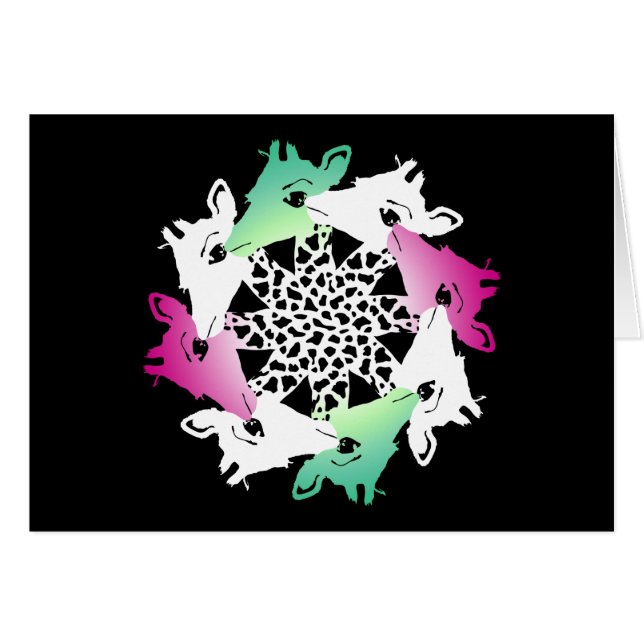 cercle de girafes (Devant horizontal)