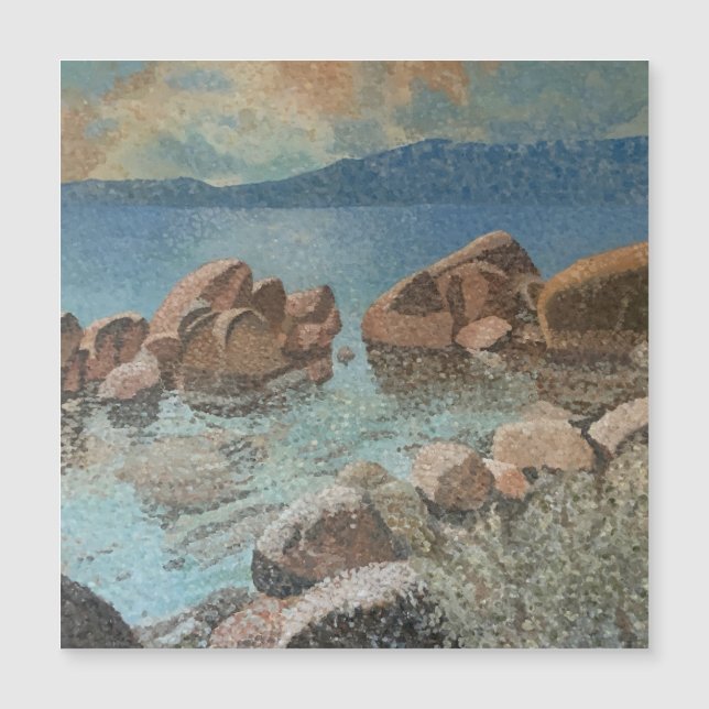 Cercle de Stones Lake Tahoe Impressionnisme (Devant)