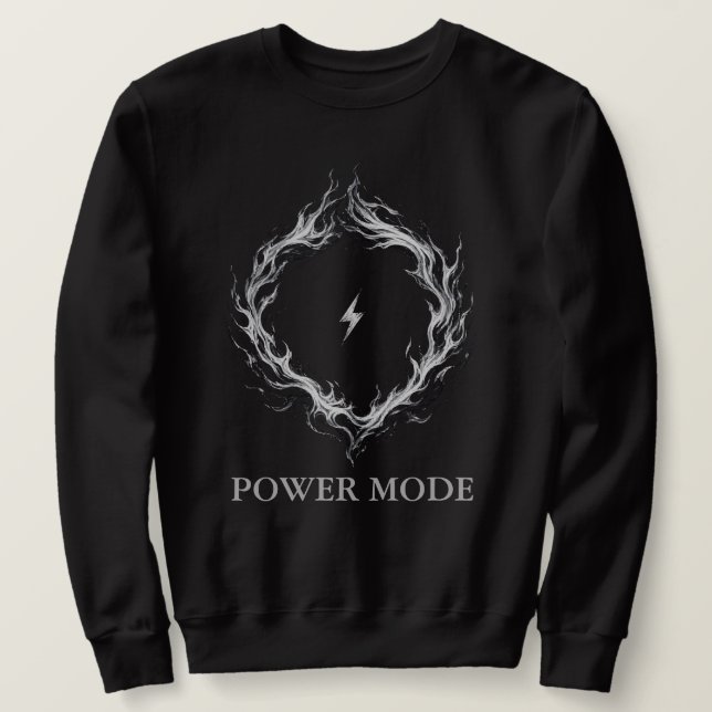 Cercle d'énergie Sweat à capuche – Texte personnal (Design devant)