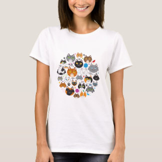 Cercle des chats T-shirt femmes