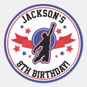 Cercle guerrier Ninja / Stickers ronds