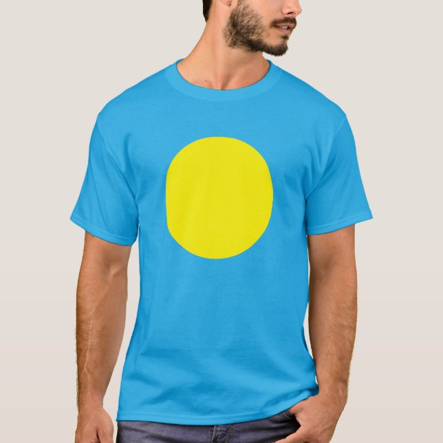 Cercle Jaune / Palau - T-shirt Tee Patriotique (Devant)
