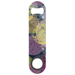 Cercle mignon abstrait de point de polka