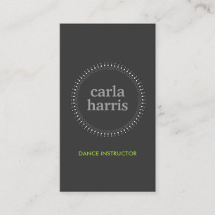 CERCLE SUBTLE sur le Carte de visite GRAY DK