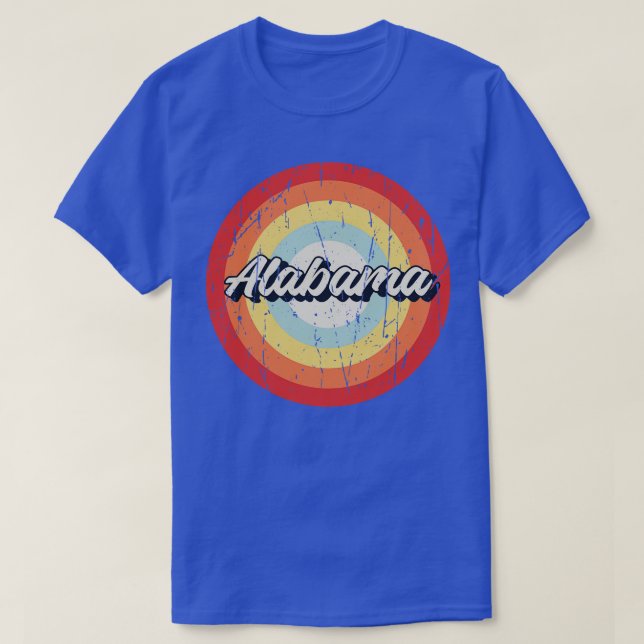 cercle vintage alabama TShirt (Design devant)