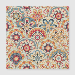 Cercles Abstraits : Papier peint couleur tendance