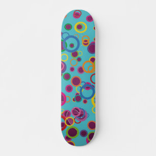 Cercles colorés Skateboard