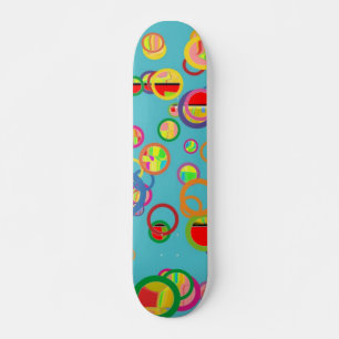 Cercles colorés Skateboard