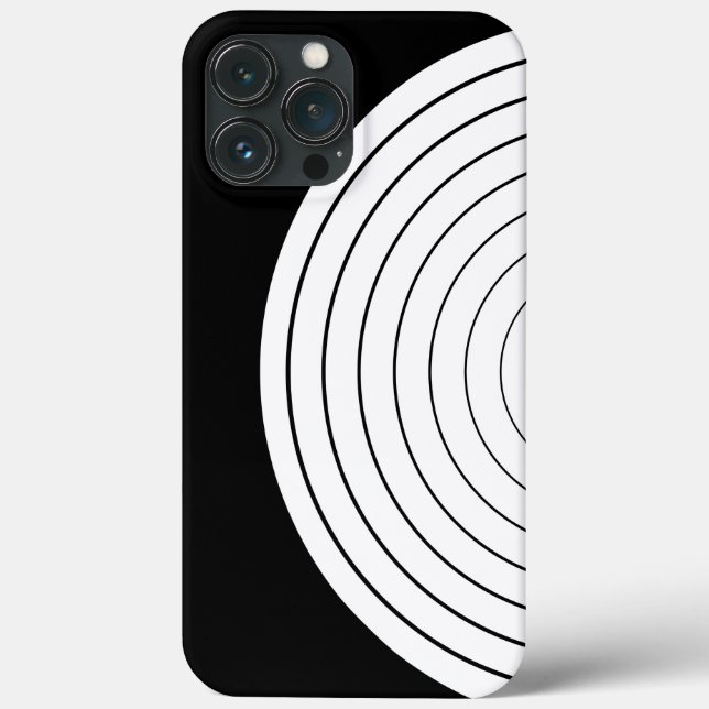 Cercles Coque-Mate coque iphone (Verso)
