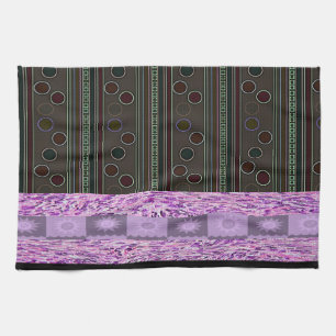 cercles de pokadot coloré serviette de cuisine