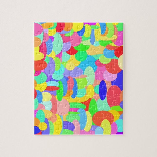 Cercles de puzzle couleur (Vertical)