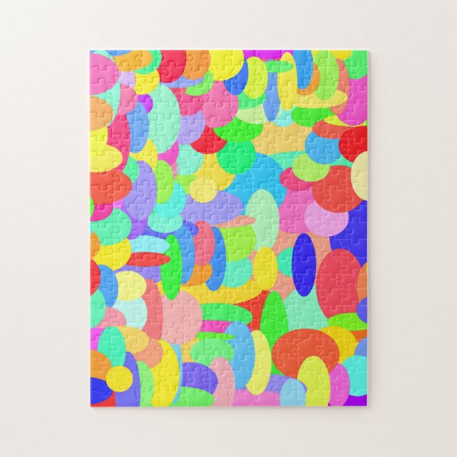 Cercles de puzzle couleur (Vertical)