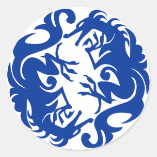 cercles dragons autocollants