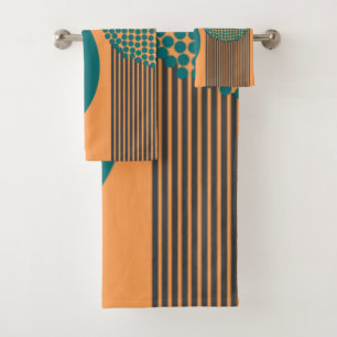 Cercles et lignes modernes du milieu du siècle