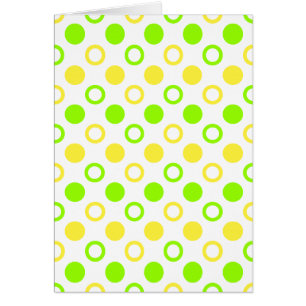 Cercles et Pois de citron et de citron vert par ST