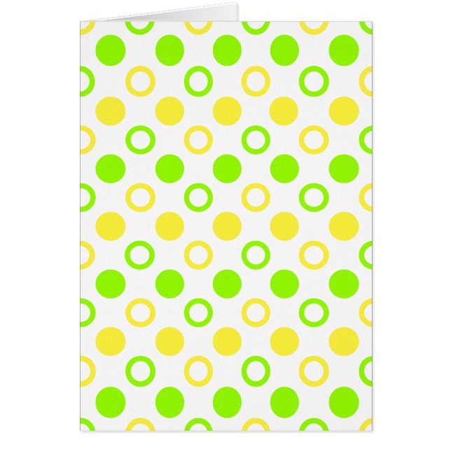Cercles et Pois de citron et de citron vert par ST (Devant)