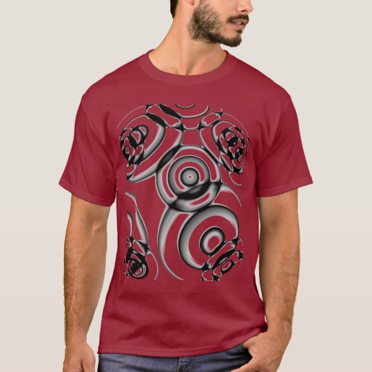 Cercles géométriques t-shirt