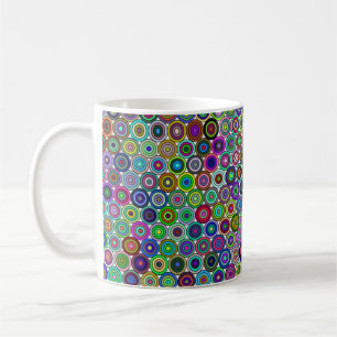 Cercles imbriqués Mug 11oz