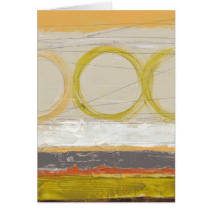 Cercles jaunes et oranges sur l'arrière - plan