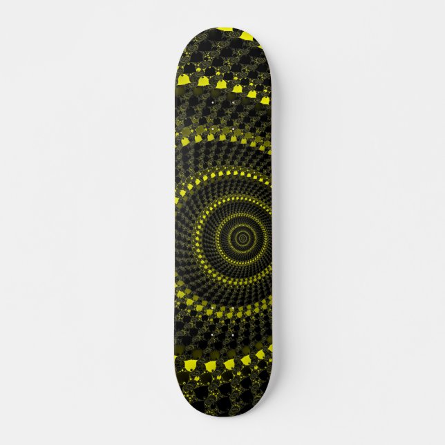 Cercles Jaunes Skateboard (Devant)