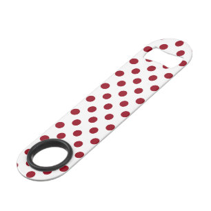 Cercles Pois rouges Crimson