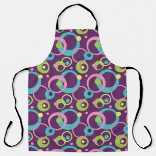 Cercles pourpres Fâcheux Tout-Sur-Imprimer Tablier