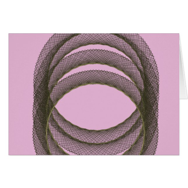 cercles se chevauchant dans l'arrière - plan viole (Devant horizontal)