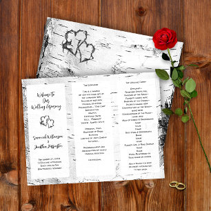 Cérémonie de Mariage d'écorce de bouleau Programme
