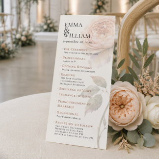Cérémonie de mariage éditorial moderne aux pivoine