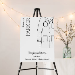 Cérémonie de remise des manteaux blancs