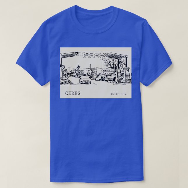Ceres California TShirt 1 (Design devant)