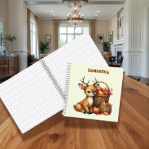 Cerf à nom personnalisé avec Journal de la récolte