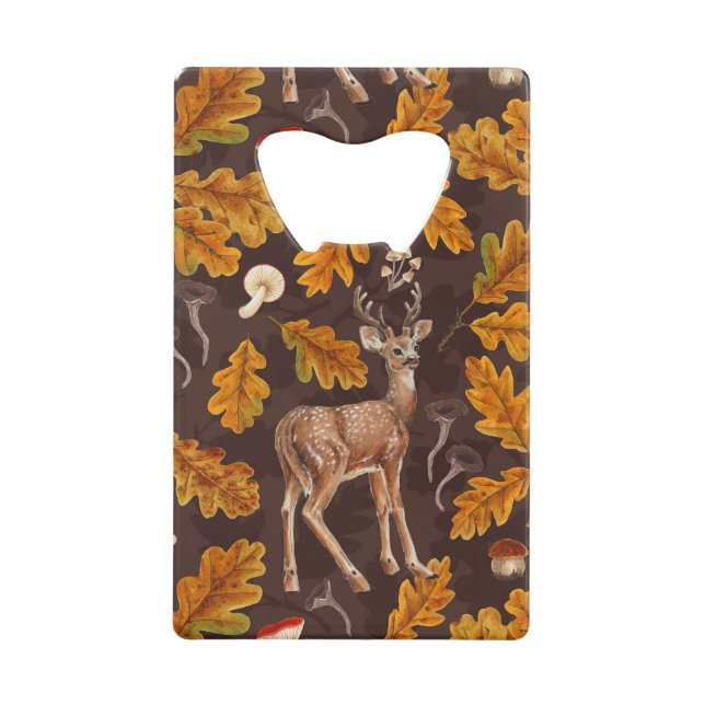 Cerf dans la forêt automnale 2 (Devant)