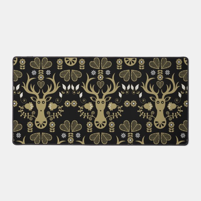 Cerf d'art populaire scandinave (Recto)
