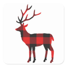 Cerf de buffle | Stickers Vacances