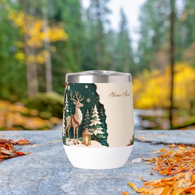 Cerf de Noël Forest Frame (En extérieur (pivoté))