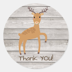 Cerf de Woodland merci Sticker