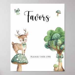 Cerf des Bois - Affiche de Faveurs