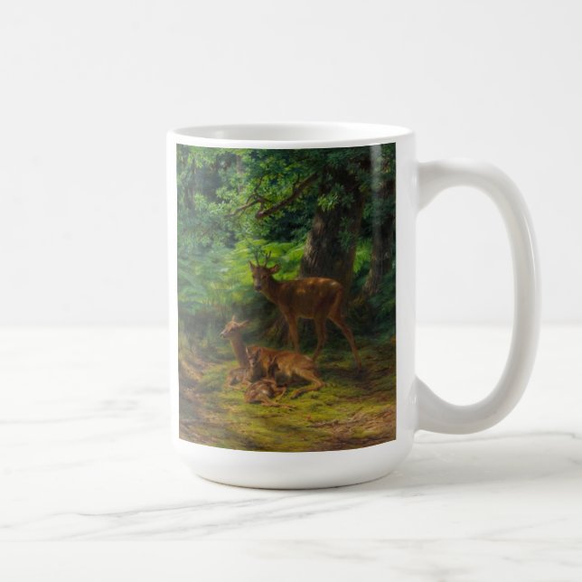 Cerf en réponse par Rosa Bonheur Mug (Droite)