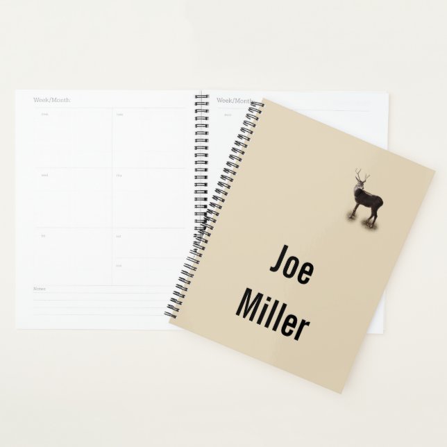 Cerf personnalisé Wild Buck (Devant avec enveloppe)