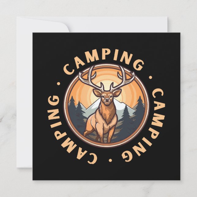 Cerf - Sauvage - Camping (Devant)