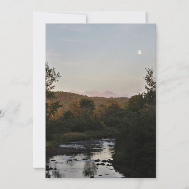 Cerf sous la lune (Devant)