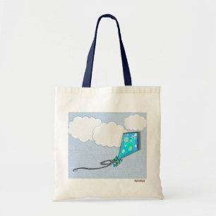Cerf-volant en sac en vol