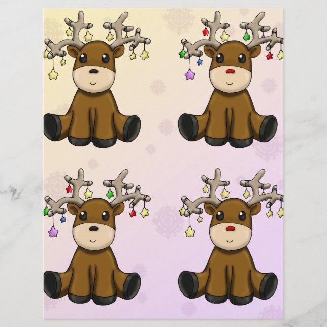 Cerfs communs (Devant)