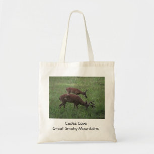 Cerfs communs dans la crique de Cades : Sac