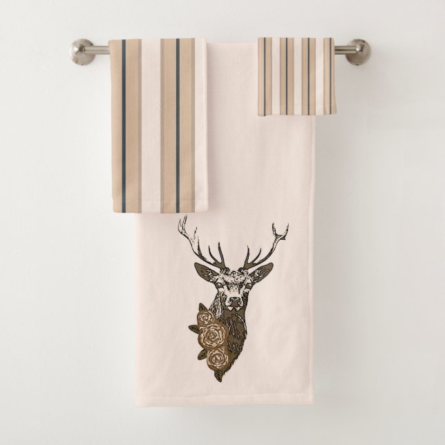 Cerfs communs de Boho (En situation)
