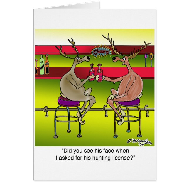 Cerfs communs demandant un permis de chasse (Devant)