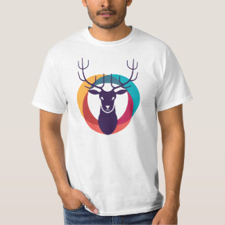 Cerfs communs frais du hippie | des T-shirts |