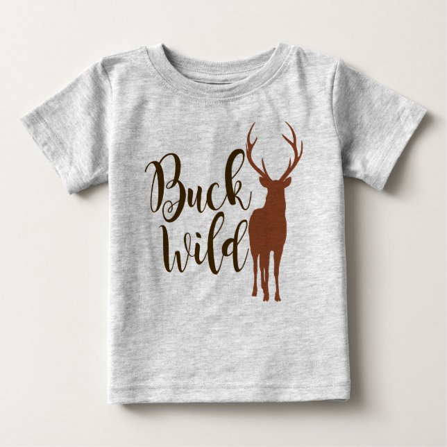 Cerfs communs sauvages de chasse de T-shirt (Devant)